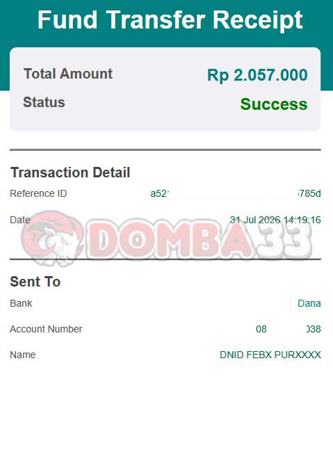 BUKTI JACKPOT